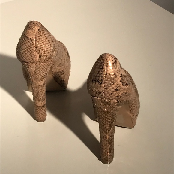 Steve Madden BEASST-S Leather Snakeskin Print - Picture 4 of 8